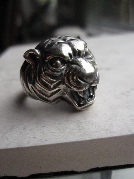 silver jewellery Silver Tiger Ring