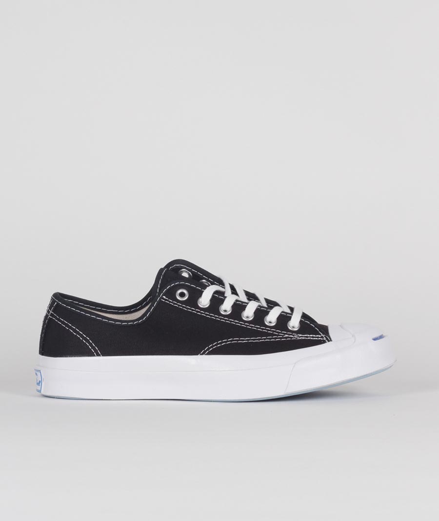 Converse Black Canvas Jack Purcell Signature Sneakers