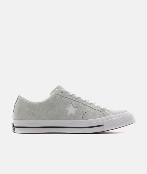 Converse Dried Bamboo White Suede One Star OX Sneakers