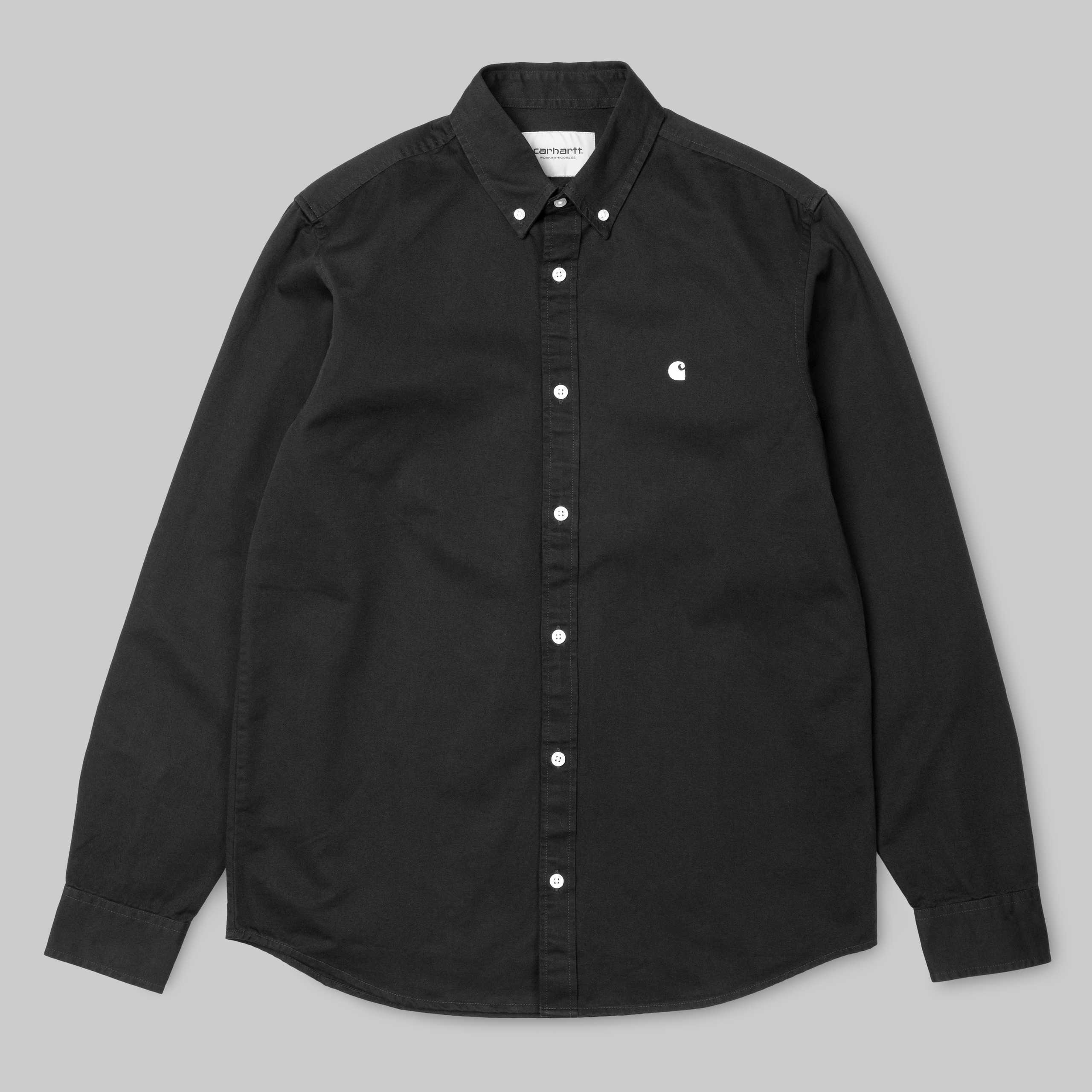 Carhartt Madison Shirt - Black / White