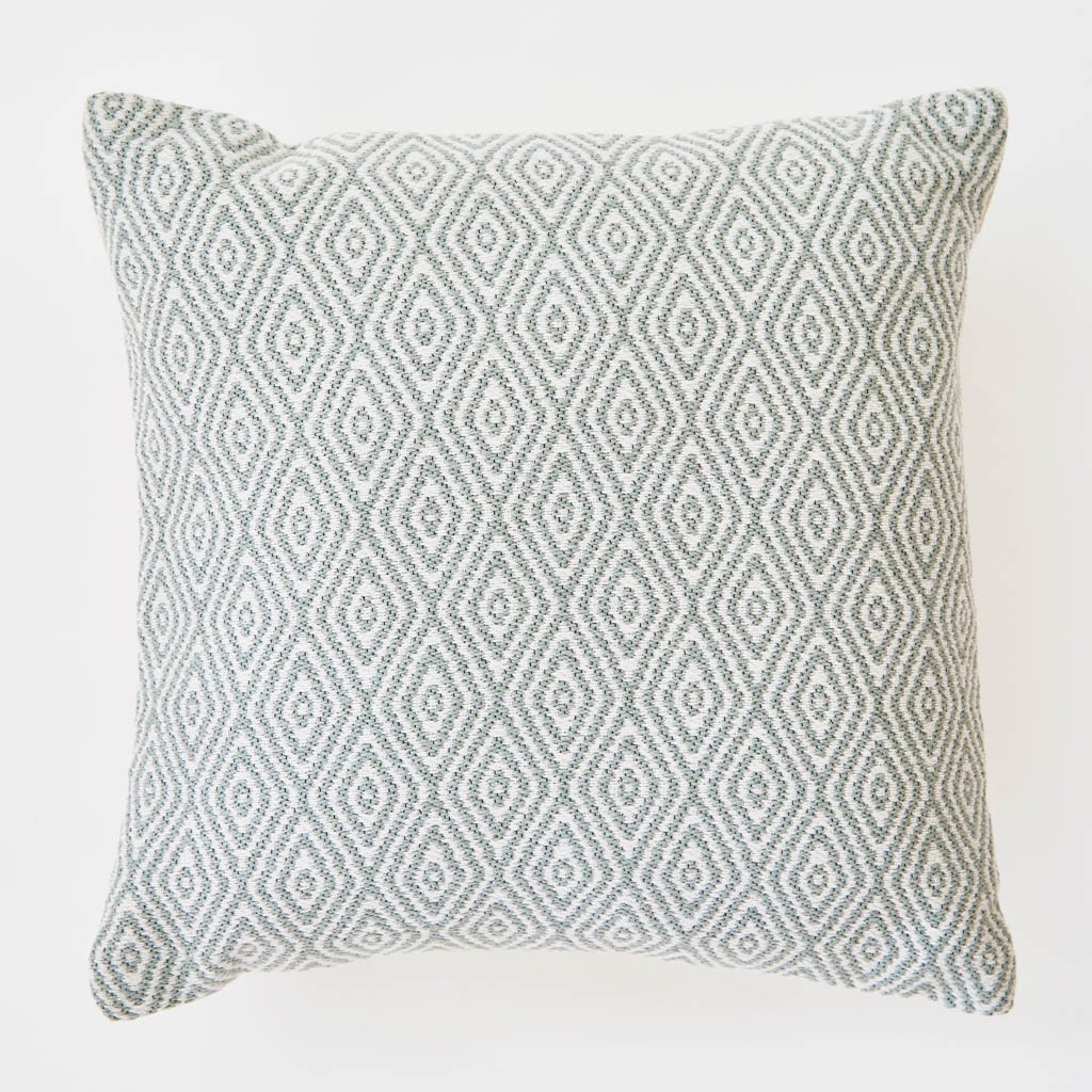 Weaver Green Dove Grey Indoor/Outdoor  Hammam Cushion 