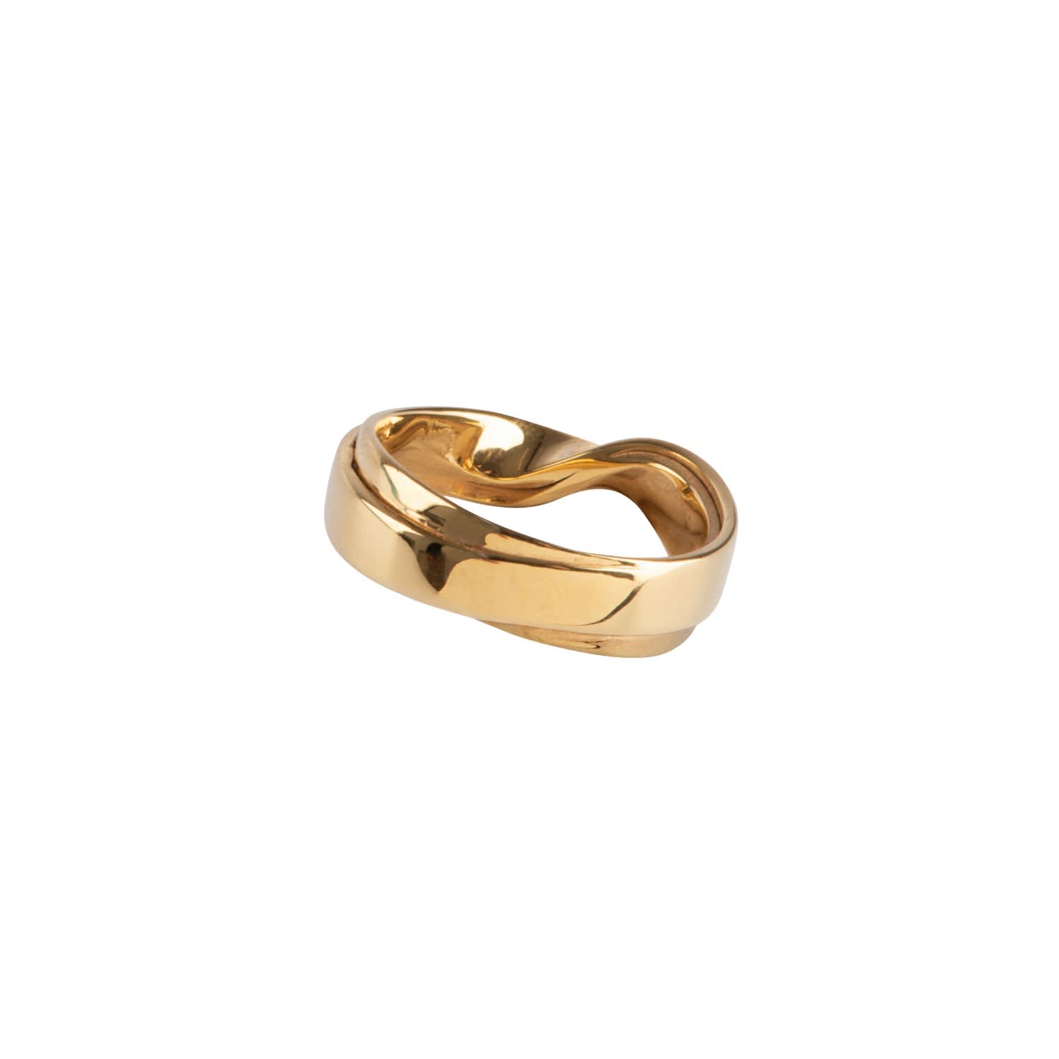 Ruddock Leyre Twist Ring Gold