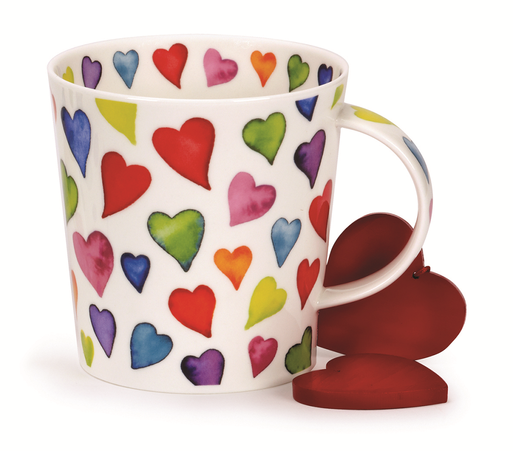 Dunoon Cairngorm Warm Hearts Mug