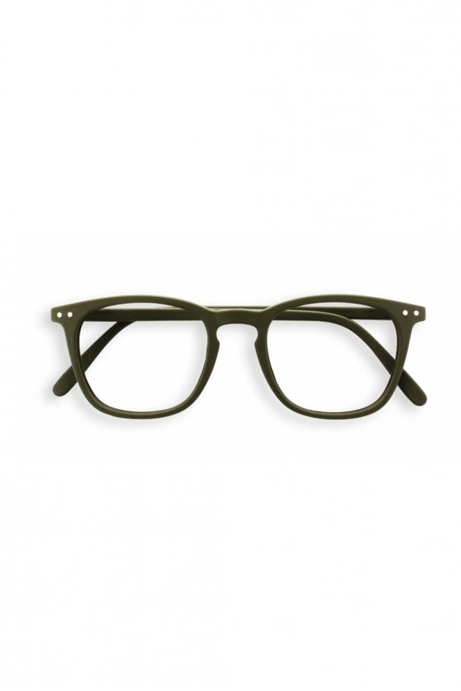 IZIPIZI Let Me See E Kaki Green Reading Glasses