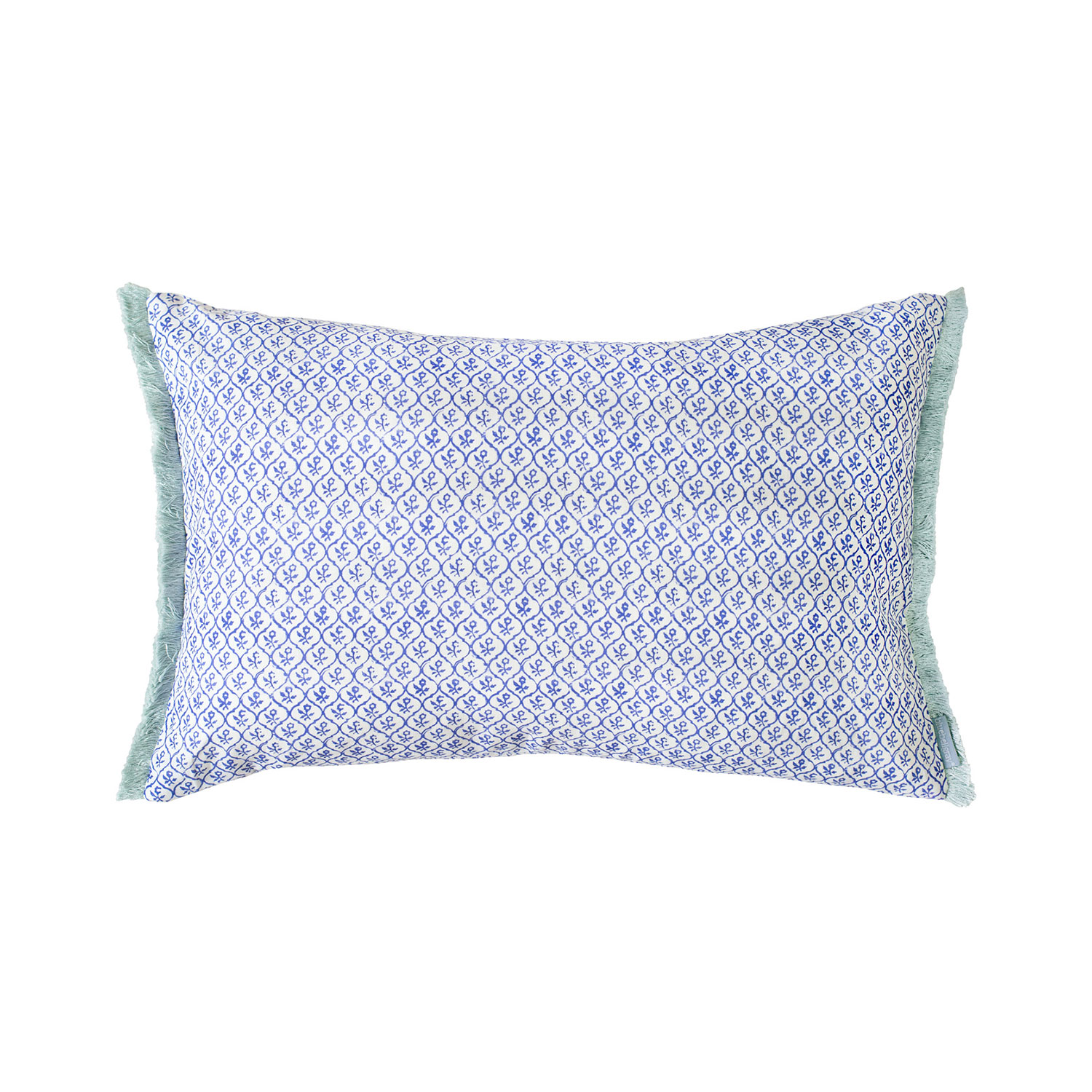 Bluebellgray Lattice Cushion