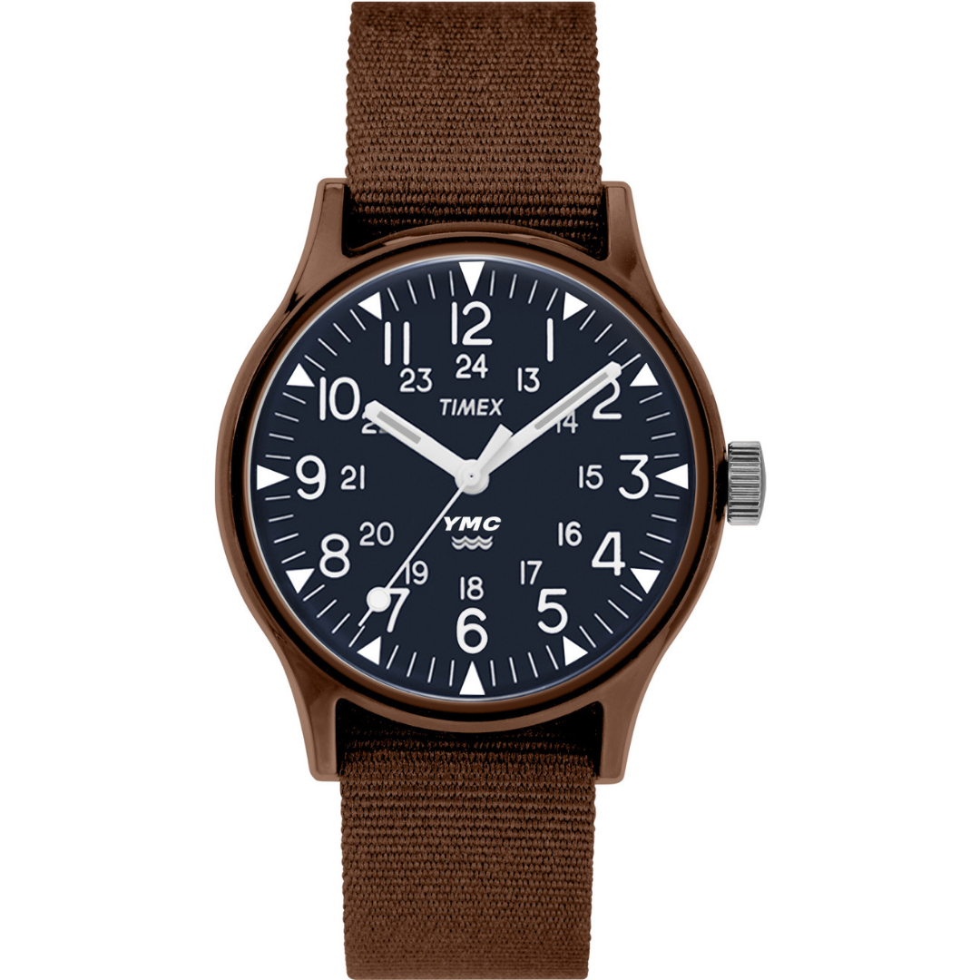 YMC Timex X YMC Watch - Brown