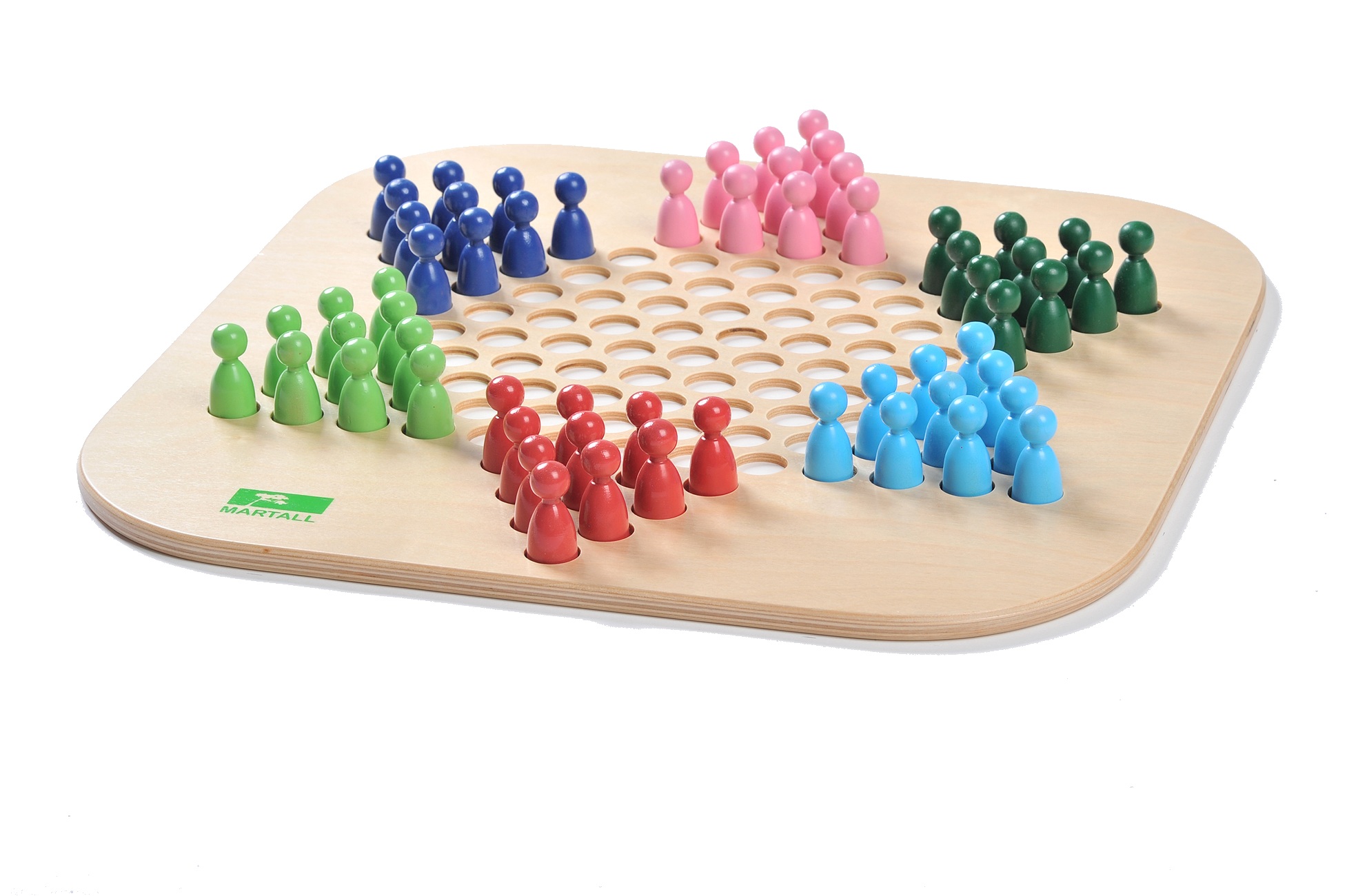 Martall Birch Wood Chinese Chess Board Game