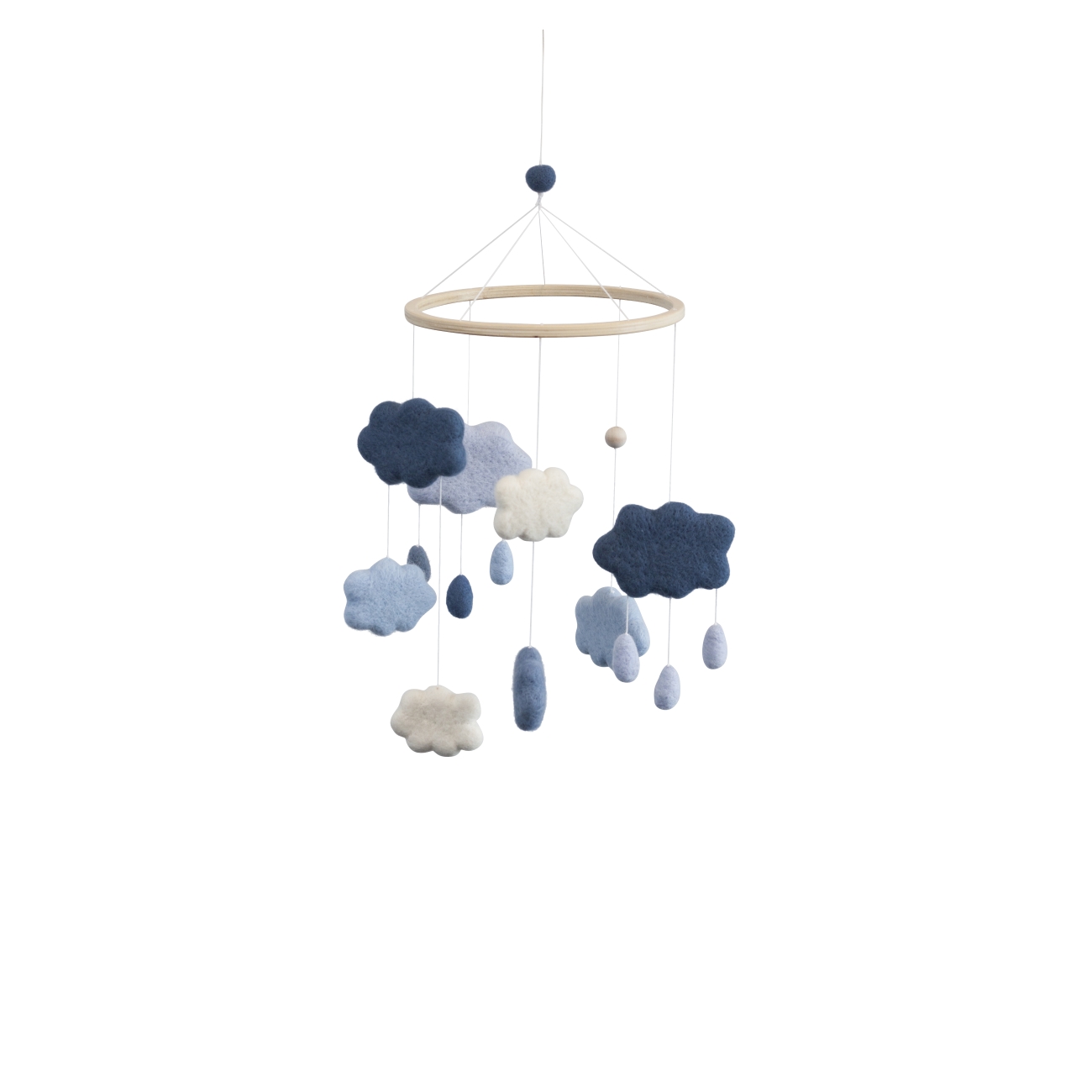 royal-blue-wool-clouds-crib-mobile