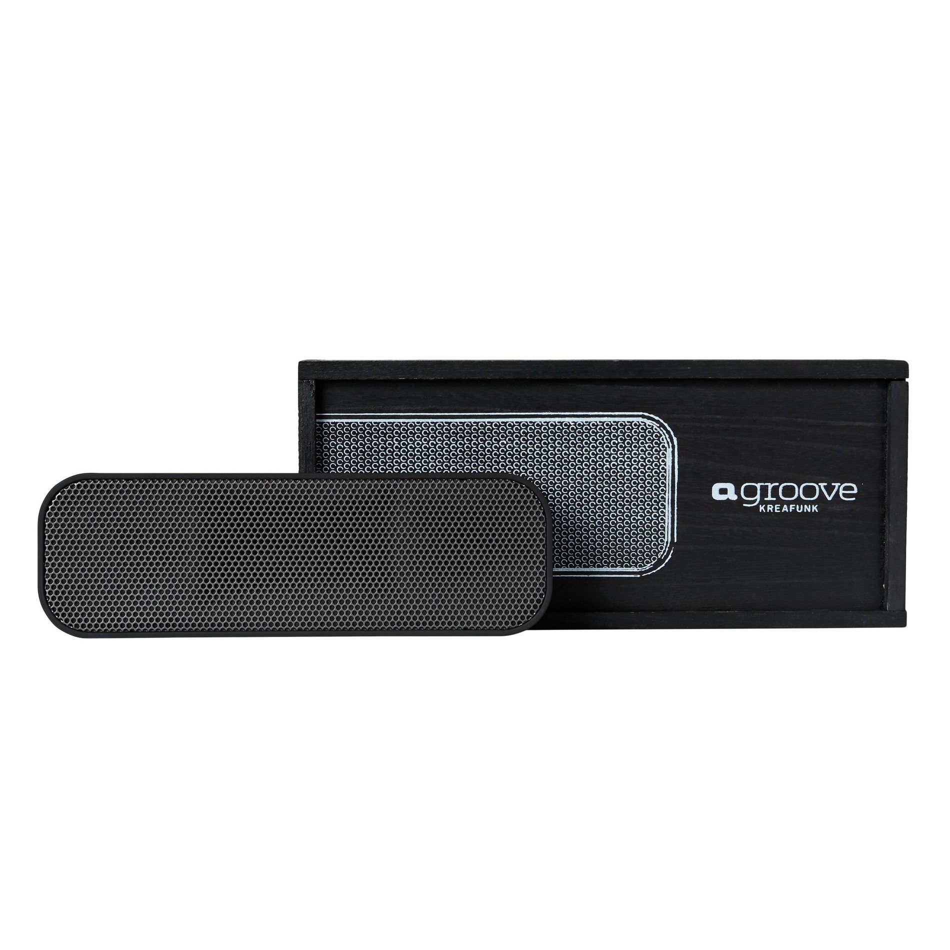 Kreafunk Black aGROOVE Bluetooth Speaker