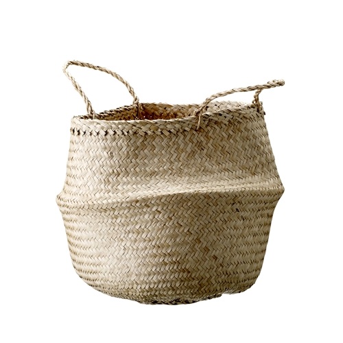 Bloomingville Nature Seagrass Basket with Handle