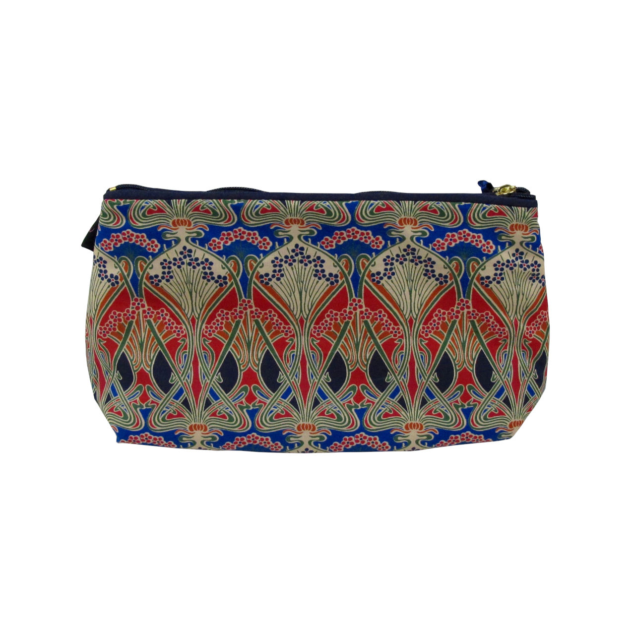 Alice Caroline Ianthe Liberty Print Fabric Cosmetic Bag 