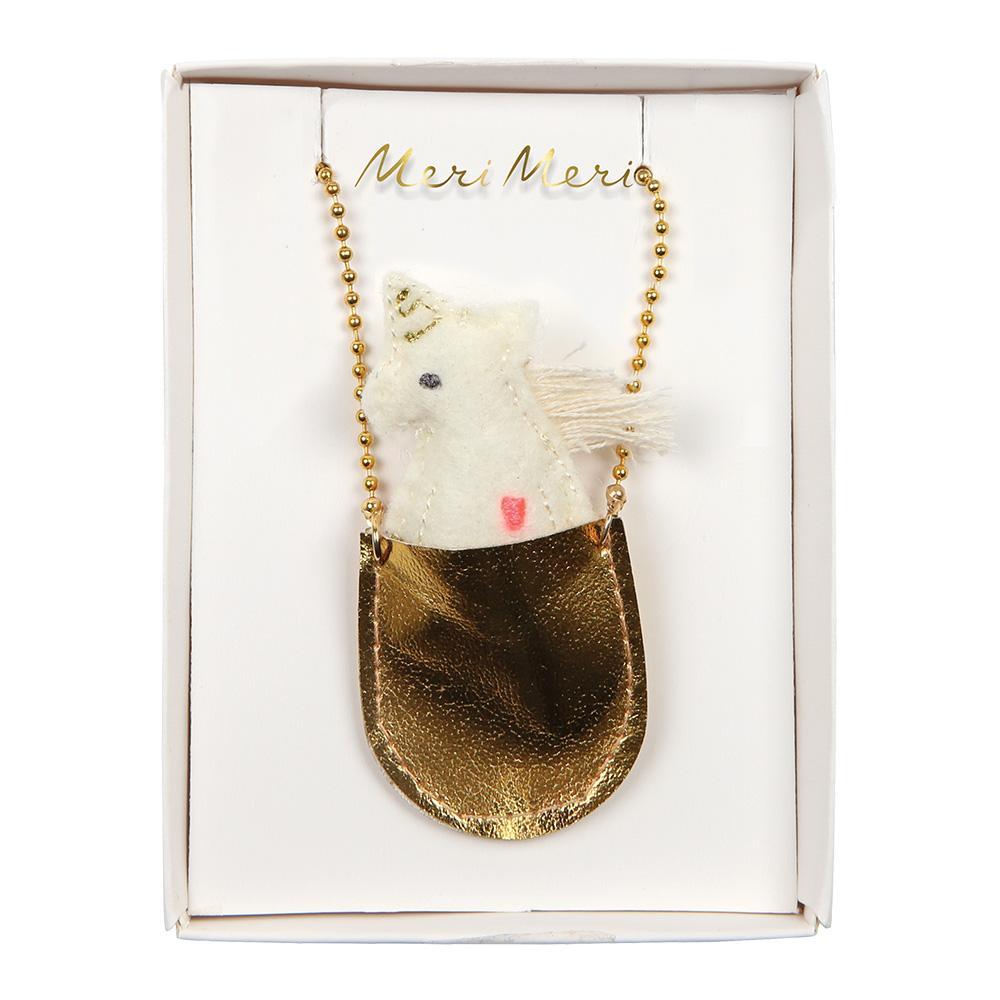 Meri Meri Meri Meri Pocket Unicorn Necklace