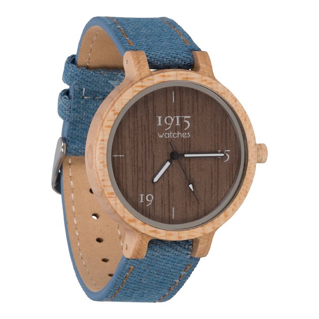 1915 Watches Raw Denim Ladies Watch