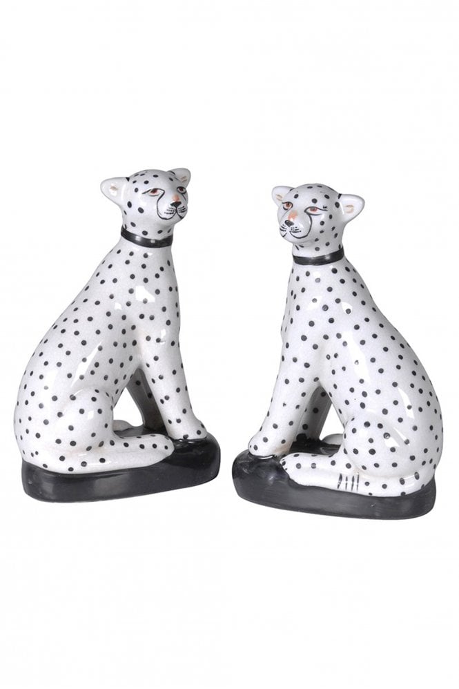 The Home Collection Sitting Leopards