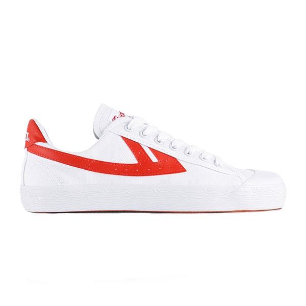 Warrior Shanghai Classic Low WB-1 - White / Red