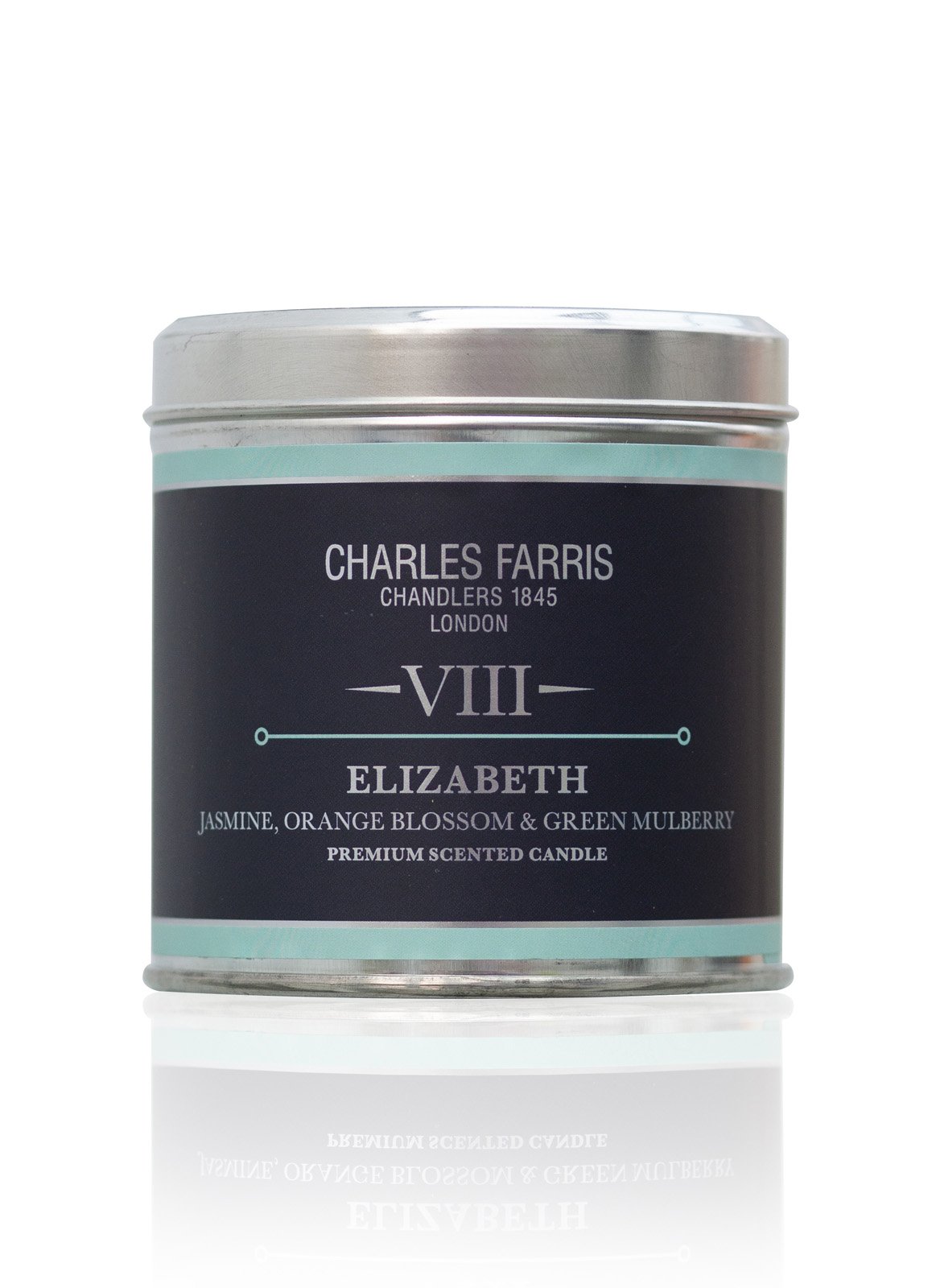 Charles Farris Elizabeth Luxury Candle Tin