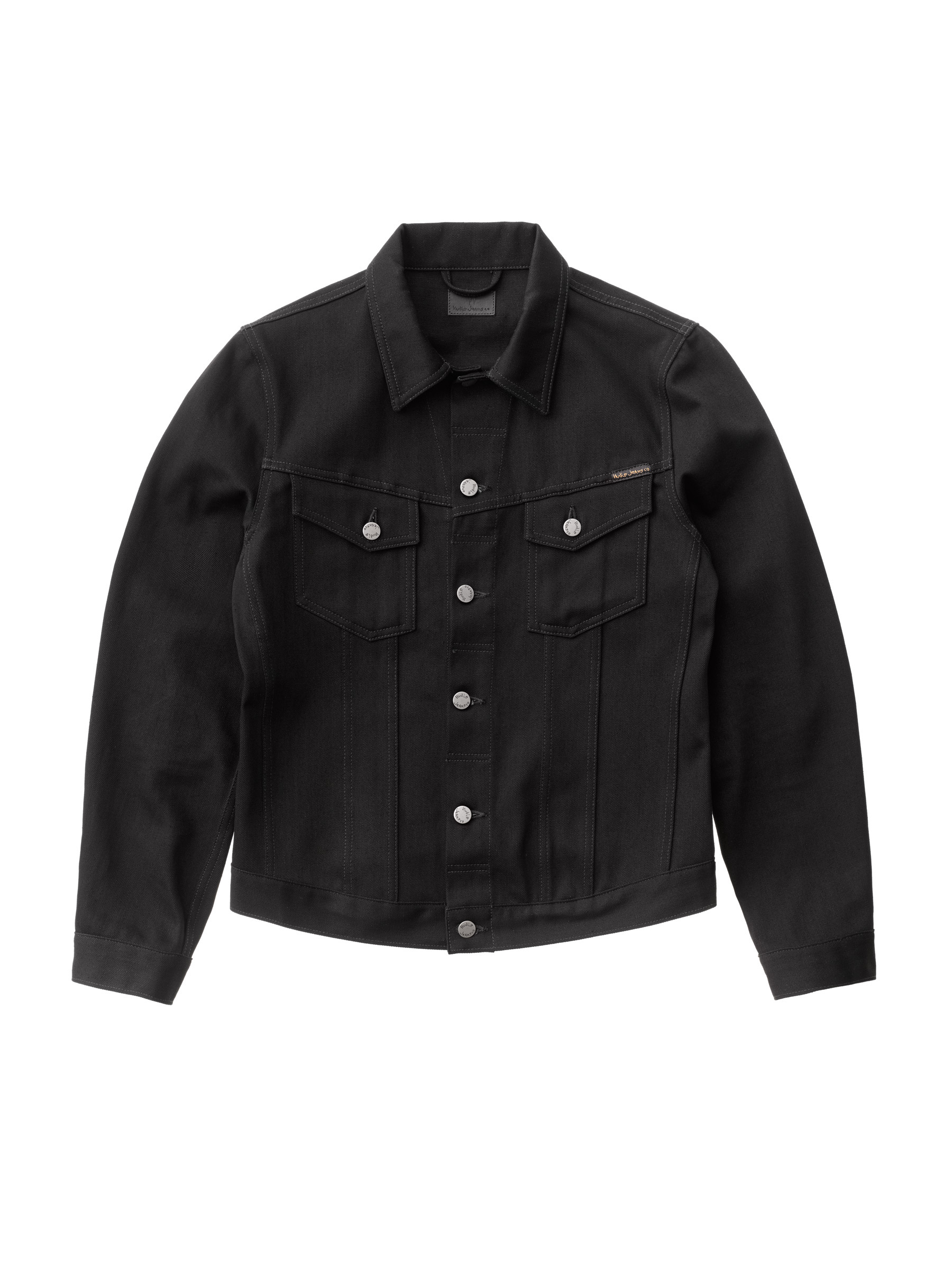 Nudie Jeans Billy Dry Black Jacket 