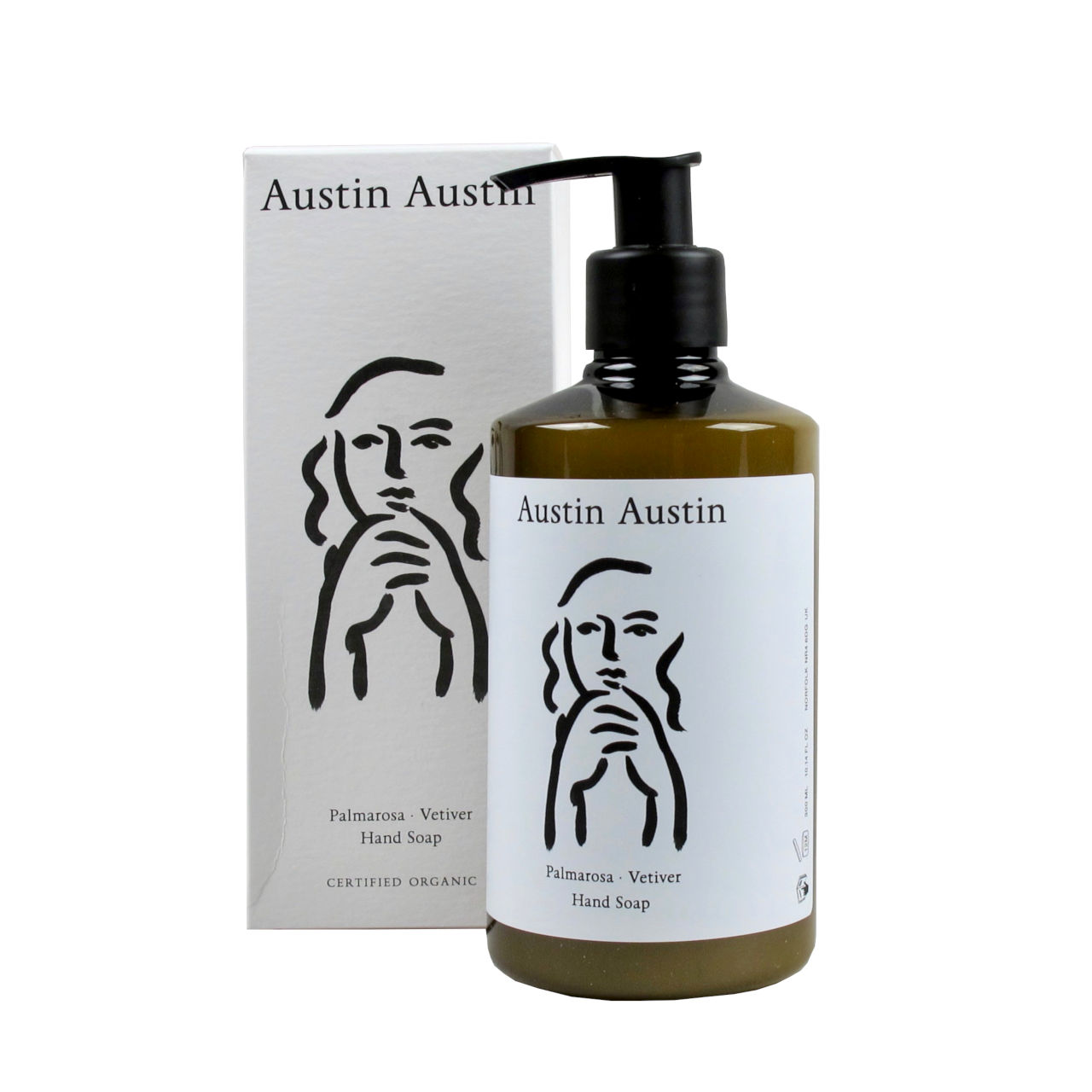 Austin Austin Palmarosa & Vetiver Organic Hand Soap