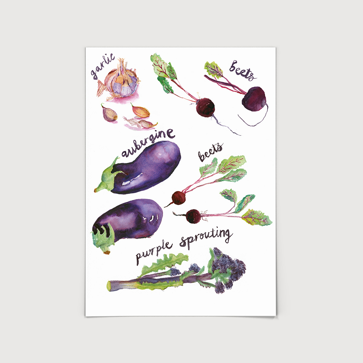 Rosie Webb  Foodie 2 Art Print - A3 Print