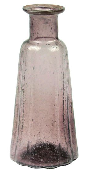 De Weldaad Small Pink Recycled Glass Vase