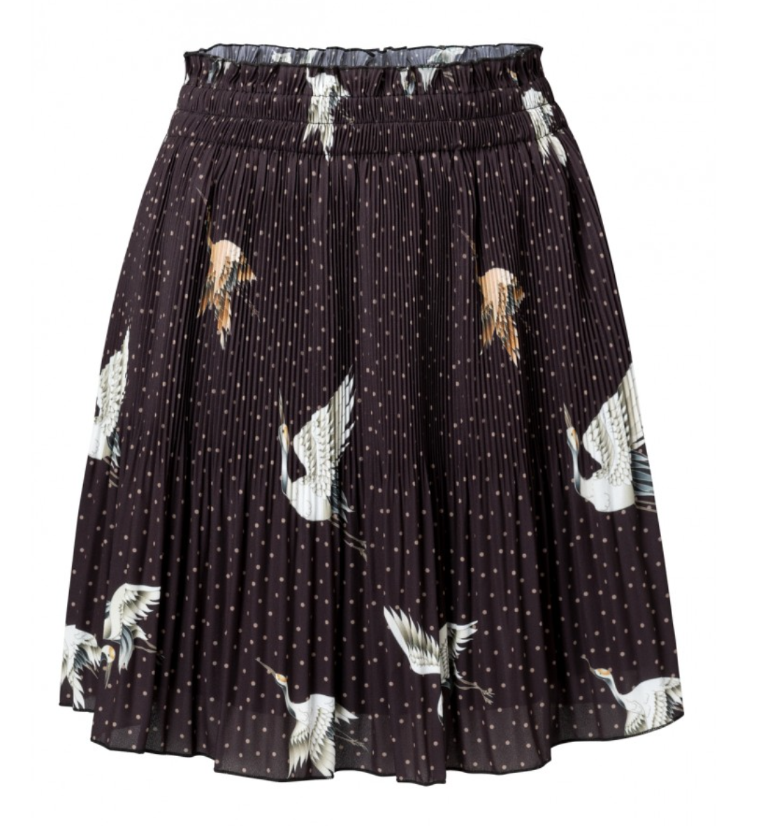 Yaya Plisse Skirt - Japanese  Print 