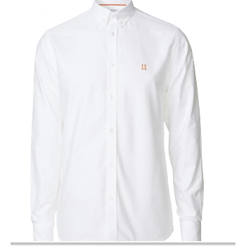 Les Deux Oliver Oxford Shirt - White 