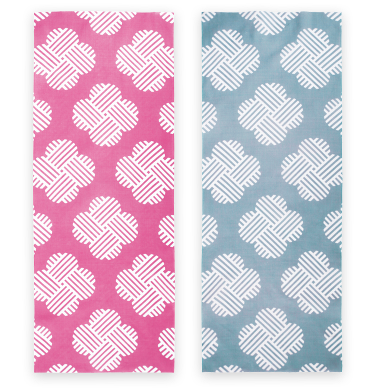 Hirali  Cotton Double Sided Wish Thread Pattern Japanese Towel