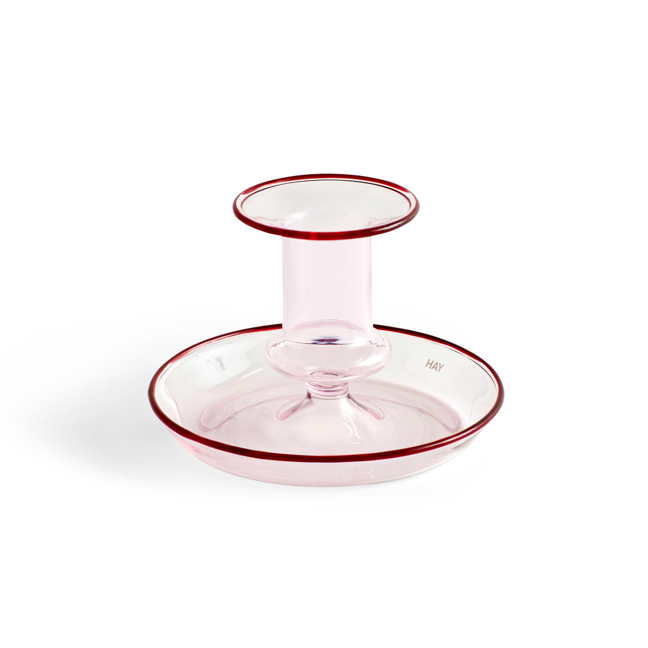 hay-pink-glass-flare-candlestick