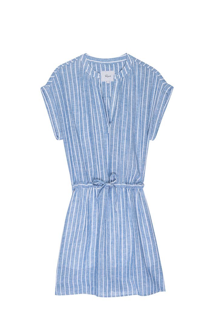 Rails Linen St Germain Stripe Emma Dress