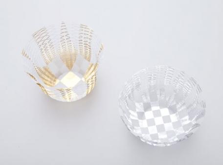 Kami No Kousakujo Air Vase Metallic Series By Torafu Architects No 8 Gold X Silver