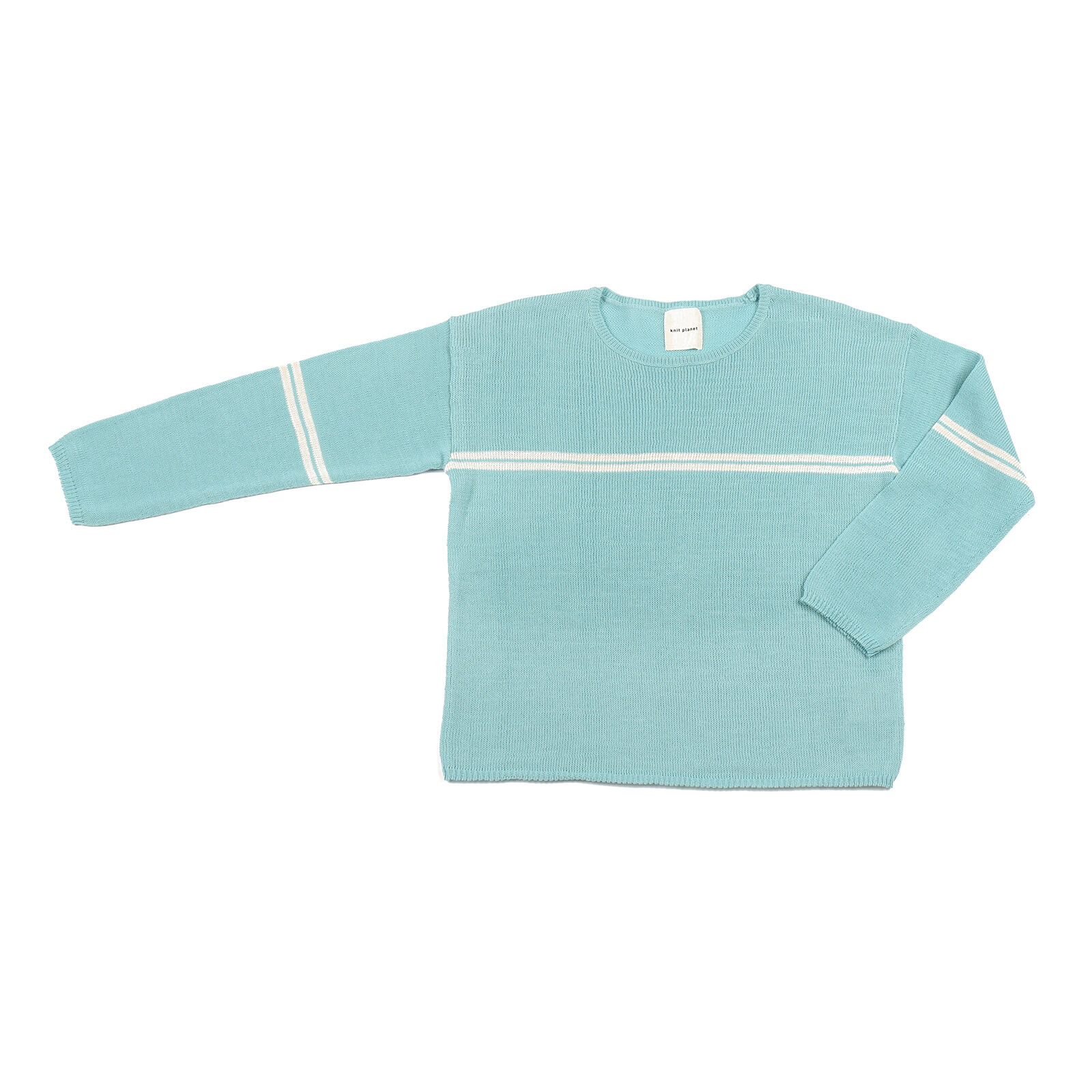 Knit Planet Turquoise Organic Cotton Super Comfy Jumper