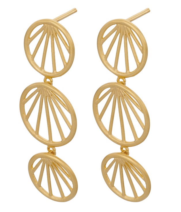 Pernille Corydon Sunray Earrings Gold