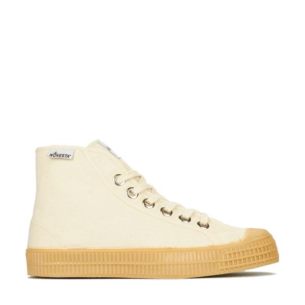 novesta-99-beige-and-003-transparent-star-dribble-hi-top-plimsoll