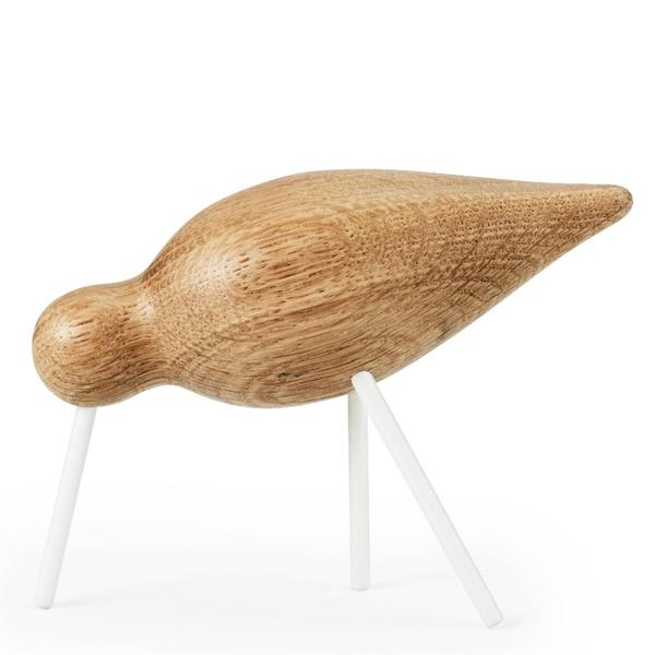 Normann Copenhagen Shorebird Vogel Medium Eik En Wit