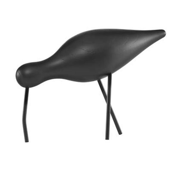 Normann Copenhagen Shorebird Vogel Large Zwart