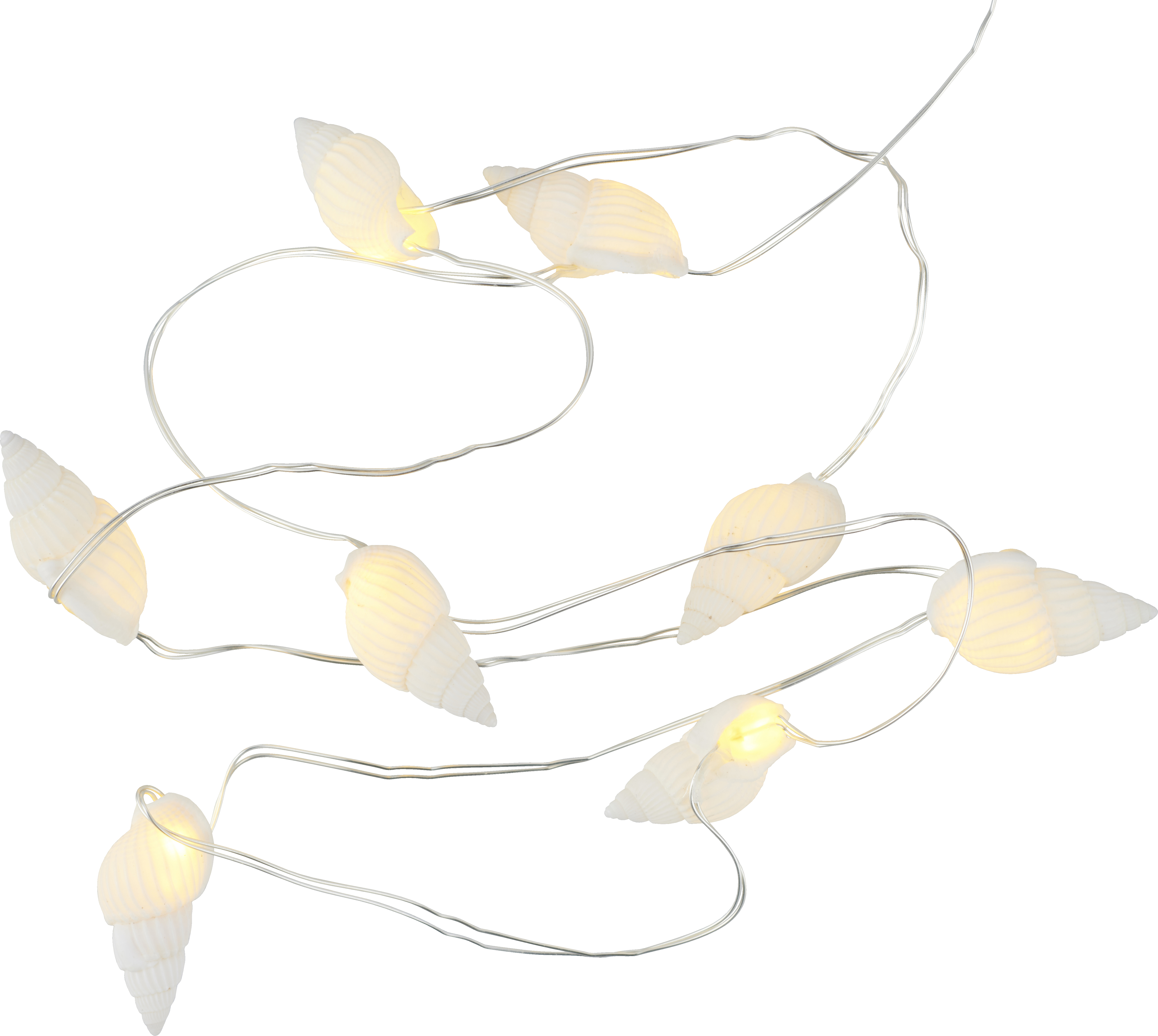 Sirius Company AS Spiral Seashell Fairy Lights