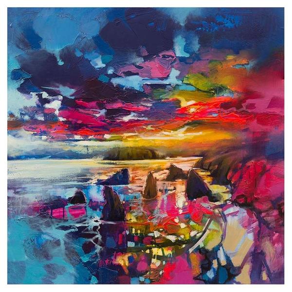 Scott Naismith Mangersta Isle Of Lewis Art Print