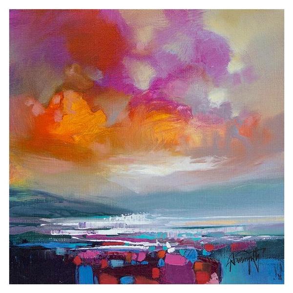 Scott Naismith Magenta Sky Study II Art Print