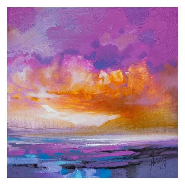 Scott Naismith Magenta Sky Study I Print