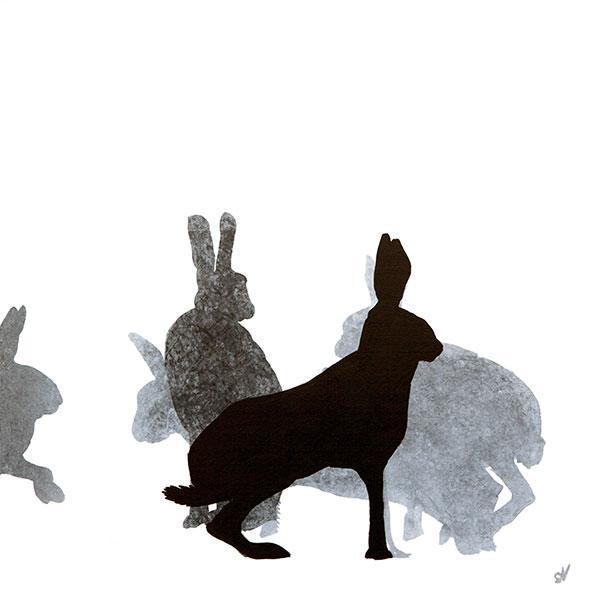 Sandra Vick Small Hare Print