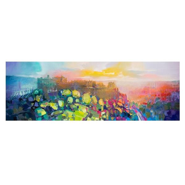 Scott Naismith Edinburgh Castle Art Print