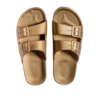 Freedom Moses Goldie PCU Plastic Moses Sandals