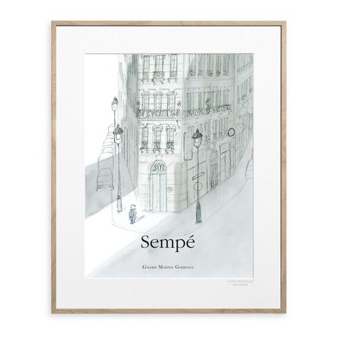 Image Republic Sempe MR BLEU print