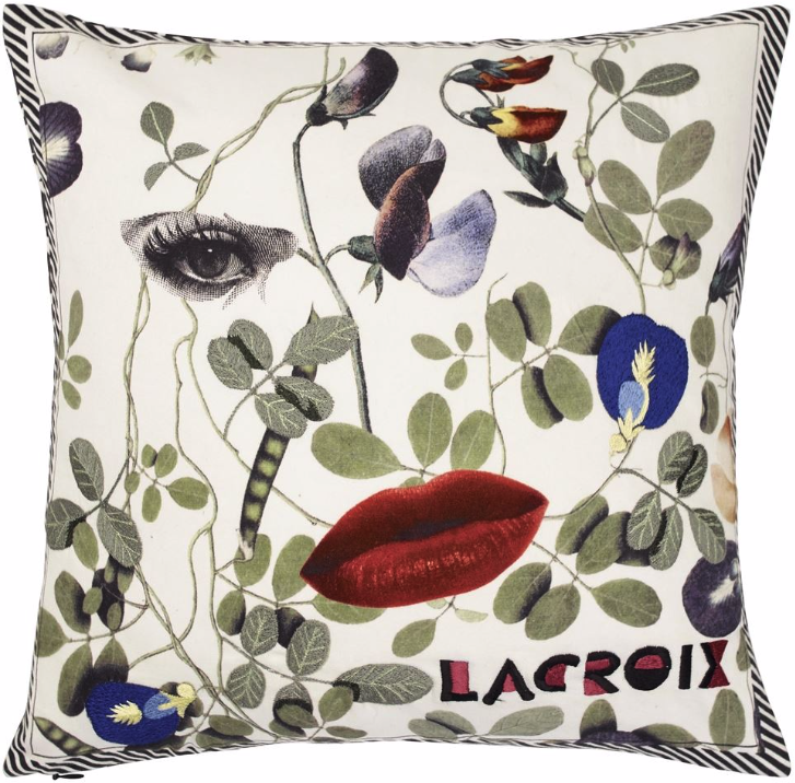  Christian Lacroix Dame Nature Printemps Cushion