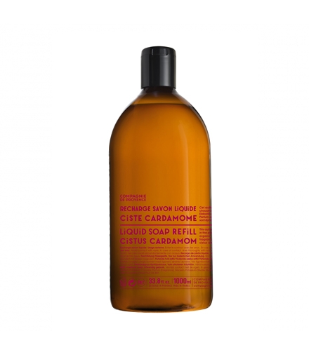 Compagnie De Provence 1L Cistus Cardamomo Liquid Soap