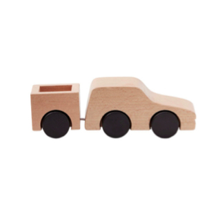 Kids Concept Nature Rubberwood Aiden Pickup Car