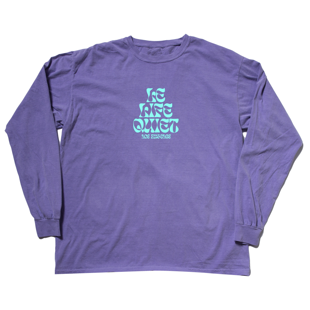 The Quiet Life Pysch LS Tee - Purple