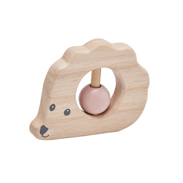 Kids Concept Wooden Hedgehog Rattle