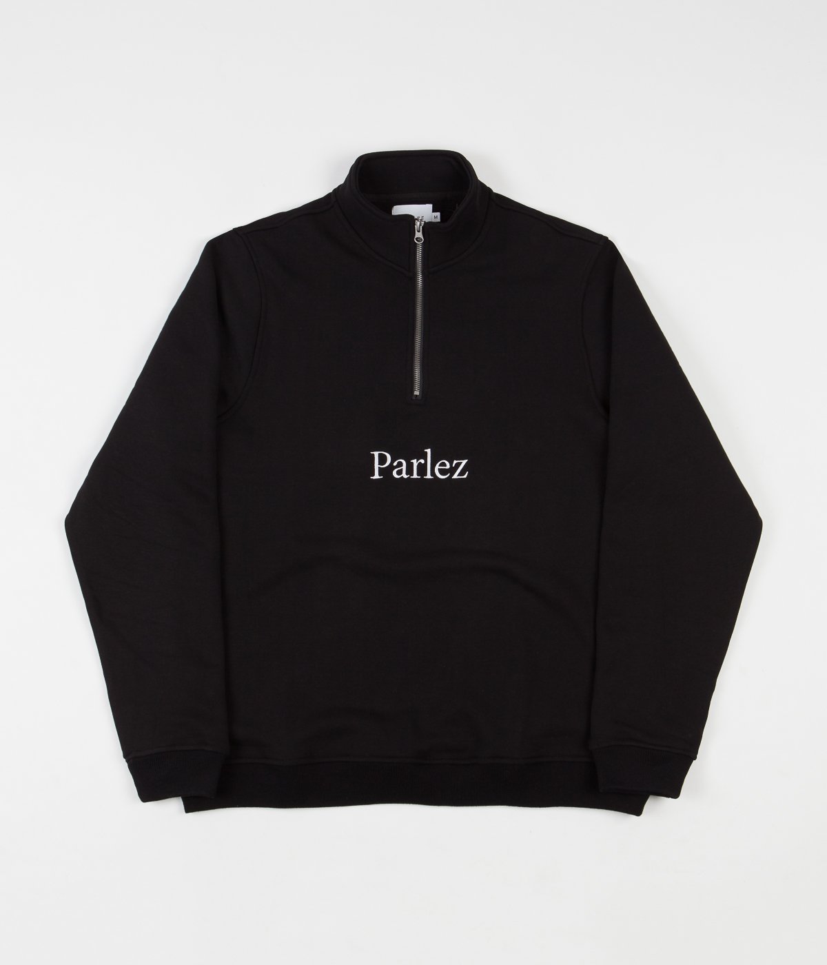 Parlez Trim 1/4 Zip - Black