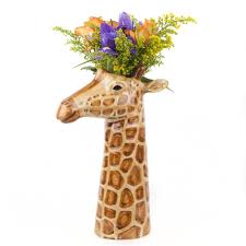 Quail Ceramics Large Ceramic Giraffe Vase